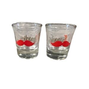 Set of 2 Frangelica Shot Glasses